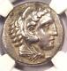 Alexandre Le Grand Iii Ar Tetradrachm 336-323 Bc Coin Certifié Ngc Xf