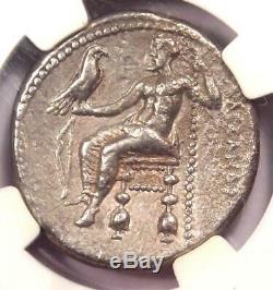 Alexandre Le Grand III Ar Tetradrachm 336-323 Bc Coin Certifié Ngc Xf