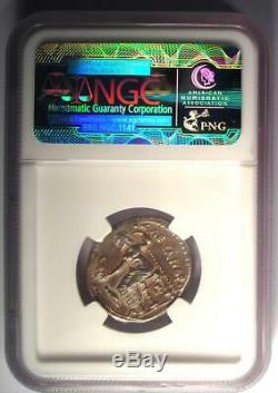 Alexandre Le Grand III Ar Tetradrachm 336-323 Bc Coin Certifié Ngc Xf Choix