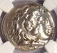 Alexandre Le Grand Iii Ar Tetradrachm Coin 336-323 Bc Certifié Ngc Vf