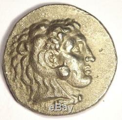 Alexandre Le Grand III Ar Tetradrachm Coin 336-323 Bc Vf Condition