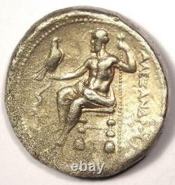 Alexandre Le Grand III Ar Tetradrachm Coin 336-323 Bc Vf (très Fine)