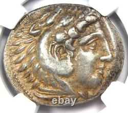 Alexandre Le Grand III Ar Tetradrachm Coin 336 Bc Certifié Ngc Xf (ef)