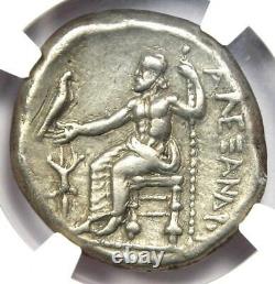 Alexandre Le Grand III Ar Tetradrachm Coin 336 Bc Ngc Ch Vf Lifetime Issue