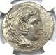 Alexandre Le Grand Iii Ar Tetradrachm Silver Coin 336-323 Bc Certifié Ngc Vf