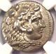 Alexandre Le Grand Iii Ar Tetradrachm Silver Coin 336-323 Bc Certifié Ngc Xf