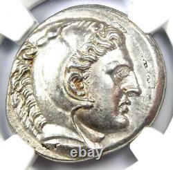 Alexandre Le Grand III Ar Tetradrachm Silver Coin 336-323 Bc Ngc Choice Au