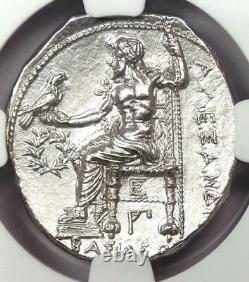 Alexandre Le Grand III Ar Tetradrachm Silver Coin 336-323 Bc Ngc Ms (unc)