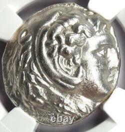 Alexandre Le Grand III Ar Tetradrachm Silver Coin 336-323 Bc Ngc Ms (unc)