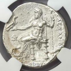 Alexandre Le Grand III Seleucus I Ar Tetradrahm Pièce 336-323 Av. J.-c. Ngc Au