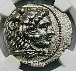 Alexandre Le Grand Superbe (336-323 Bc) Tetradrachm. Grec Ancien Silver Coin