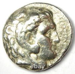Alexandre le Grand AR Tétradrachme Pièce en argent 336-323 av. J.-C. TB (Très Beau)
