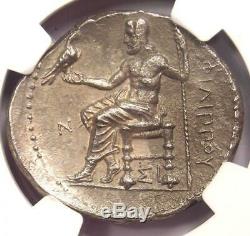 Ancien Macedon Philippe III Ar Tetradrachm 323-317 Bc Coin Certifié Ngc Vf