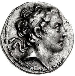 Ancien Royaume Séleucide Grec Antiochus IV 175-164 Av. J.-c. Tétradrachme Ngc Ch Xf