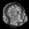 Anciennes Pièces De Monnaie Grecques Attica Athena Chouette Tétradrachme