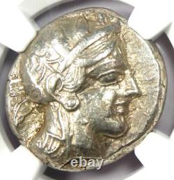 Ancient Athènes Grèce Athéna Owl Tetradrachm Coin (440-404 Av. J.-c.) Ngc Xf (ef)