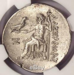 Antigone II Gonatas Alexander Ar Tetradrachm 277-239 Bc Coin Certifié Ngc Au