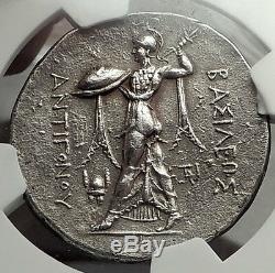 Antigonos II Gonatas 274bc Pièce De Monnaie Grecque Antique En Tétradrachme Argent Pan Ngc I59095