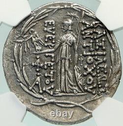 Antiochos VII Sidetes Argent Ancien Grec Tetradrachm Seleukid Coin Ngc I84884