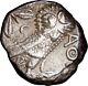 Arabie Qataban Attica Athènes Argent Ar Tetradrachme Coa Ancient Grec Coin Owl