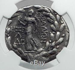Arados Phenicia Authentique Ancien 92bc Argent Grec Tetradrachm Monnaie Ngc I80951