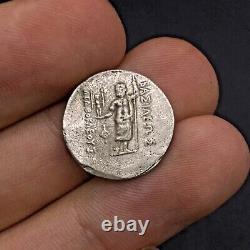 Argent Coin Tetrachme Des Rois De Bithynie Prusias Vieille Pièce
