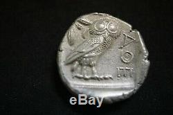 Athena Attique Tetradrachm (monnaie Ancienne Owl)