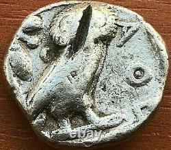 Athènes, Attica 420 Av. J.-c. Ar Tetradrachm Athena - Owl Ancient Greek Silver Coin