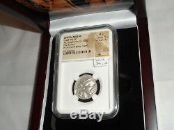 Athenes Attique Silver Coin 440-404 Bc Ar Tetradrachm Athena Owl Ngc Au 5/5 Grève