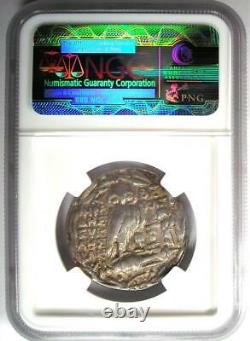 Athènes Grèce Athena Owl Tetradrachm Coin (105 Av. J.-c., Nouveau Style) Ngc Choice Fine