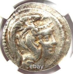Athènes Grèce Athena Owl Tetradrachm Coin (105 Av. J.-c., Nouveau Style) Ngc Choice Fine