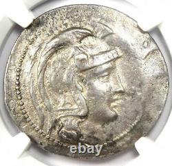 Athènes Grèce Athena Owl Tetradrachm Coin (144 Av. J.-c., Nouveau Style) Certifié Ngc Vf