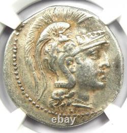 Athènes Grèce Athena Owl Tetradrachm Coin (151 Av. J.-c., Nouveau Style) Ngc Choice Vf