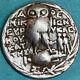 Athènes Grèce Athena Owl Tetradrachm Coin 165-42 Bc Style Xf Dioscures