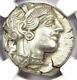 Athènes Grèce Athena Owl Tetradrachm Coin 440-404 Av. J.-c. Certifié Ngc Ms (unc)