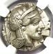 Athènes Grèce Athena Owl Tetradrachm Coin 440 Bc Ngc Choice Xf 5/5 Strike