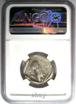 Athènes Grèce Athena Owl Tetradrachm Coin 440 Bc Ngc Choice Xf 5/5 Strike
