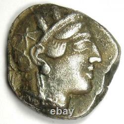 Athènes Grèce Athena Owl Tetradrachm Coin (454-404 Av. J.-c.) Bon Vf