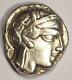 Athènes Grèce Athena Owl Tetradrachm Coin (454-404 Av. J.-c.) Nice Xf Condition