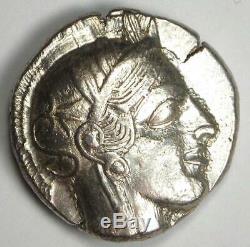 Athènes Grèce Athena Owl Tetradrachm Coin (454-404 Bc) Choix Condition Au