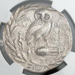 Attica, Athènes (2ème-1er Cent. Bc) Nouveau Style Ar Tetradrachm Coin. Ngc Choice Vf