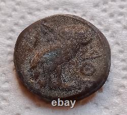 Attica Athènes 440-404 Bc Ar Tetradrachm Ancien Grec Argent Athena Owl Coin