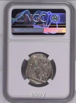 Attica Athens Athena/owl Ngc Ch Xf Ancient Silver Tetradrachm 440-404 Bc Coin