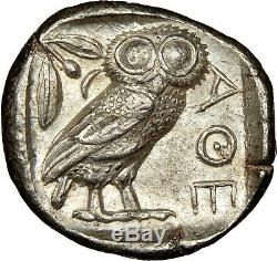 Attique, Athènes Ngc Fr 5/5 4/5 Ar Tetradrachm Presque Parfait Au Coin 116