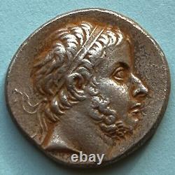 Bithynie, Tétradrachme en argent rare du roi Prusias I, Zeus vers 228-182 av. J.-C., 17,3 g