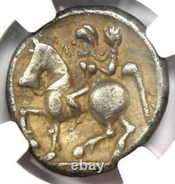Celtes Zweigarm Zeus Ar Tetradrachm Silver Coin 200 Bc Ngc Choice Xf (ef)