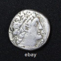 Cléopâtre III et Ptolémée X Tétradrachme en argent 106 av. J.-C. - Monnaie grecque de l'Égypte antique