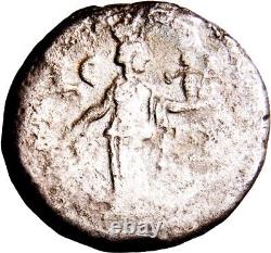 ÉGYPTE, Alexandrie. Antonin le Pieux. 138-161 ap. J.-C. Tétradrachme en argent de l'Empire romain. RARE