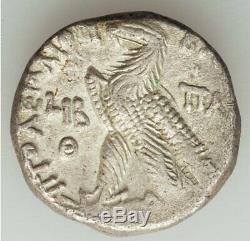 Égypte Ptolémaïque Cléopâtre III Et Ptolémée X 107-101 Bc Ar Tetradrachm Alexandria