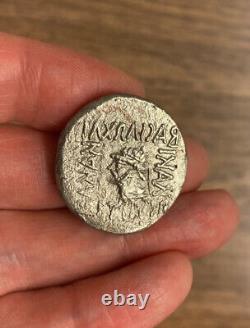 Elymais. Kamnaskires V (2ème moitié du 1er siècle après J.-C). Tétradrachme en argent.